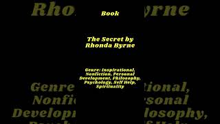 The Secret by Rhonda Byrne  booktok books [upl. by Enymzaj]