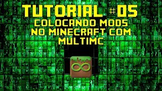 Tutorial 05 Como colocar mods no minecraft com multimc [upl. by Fiora]