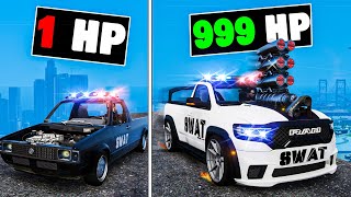 Upgrading to the FASTEST SWAT Truck in GTA 5 [upl. by Irovi40]