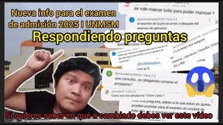 Si vas a postular al examen de admisión 2025 I UNMSM debes ver este video [upl. by Akoyn895]