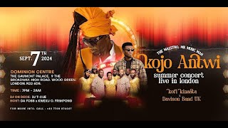 Kojo Antwi  Summer Concert in London 2024 [upl. by Meikah602]