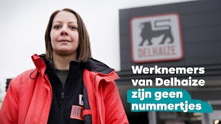 Werknemers van Delhaize zijn geen nummertjes [upl. by Gelya]