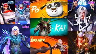 ALL 10 UPCOMING SKINS GAMEPLAY  KUNGFU PANDA  ESTES BLACKLIST  MIYA COLLECTOR amp MORE [upl. by Duke211]