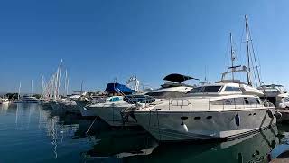 Antibes Marina Unveiled Navigating Elegance on the French Rivieras Coastline [upl. by Leckie]