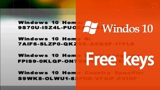 WINDOWS 10 PRODUCT KEY 2017 100 WORKING ProEnterpriseHome [upl. by Wolk]