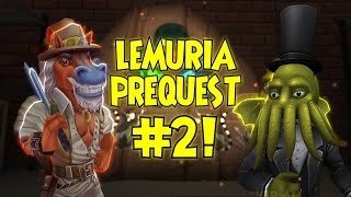 Wizard101 LEMURIAS NEW PREQUEST [upl. by Akirdnuhs821]