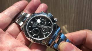 ROLEX DAYTONA 116520 black 尾期 [upl. by Isahella992]