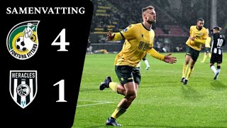 Fortuna Sittard vs Heracles Almelo 41 Samenvatting  Eredivisie 2023 [upl. by Alyosha763]