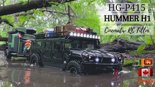 Most Expensive RC HUMMER H1 Ever Cinematic 110 Scale [upl. by Ahsap159]