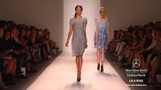 LELA ROSE HIGHLIGHTS  MERCEDESBENZ FASHION WEEK SPRING 2013 COLLECTIONS [upl. by Asante741]