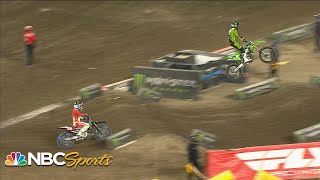 Supercross Round 4 in Anaheim  EXTENDED HIGHLIGHTS  12922  Motorsports on NBC [upl. by Buine]