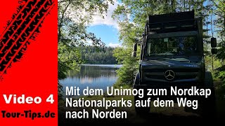 Nr 4  Naturparks Tresticklan u Glaskogen  Skandinavien  UnimogRoadtrip zum Nordkap [upl. by Ayak757]