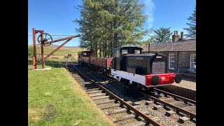 Saughtree railway station Roxburghshire Scotland [upl. by Ymac]