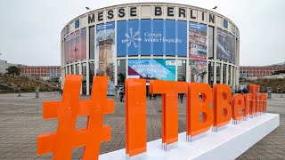 ITB 2023 trade show walk in Berlin Germany [upl. by Regnij]