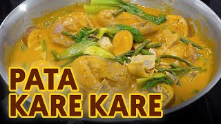 Beef Kare Kare Recipe  Kusina ni Apple [upl. by Nylirrehs504]