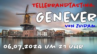 Tellerrandtasting Genever von Zuidam  von Klassisch bis jahrelang Fassgelagert  Livestream [upl. by Maroney186]