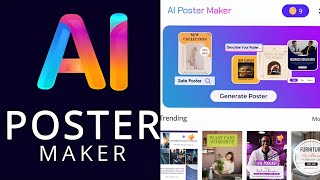 Poster maker  AI Graphic design  FULL TUTORIAL [upl. by Callean]