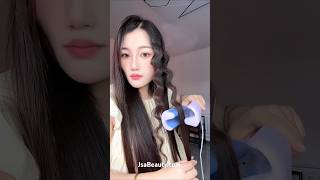 Hair curler makeup tutorial natural cute look by JSA Beauty [upl. by Hctud]