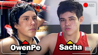 SACHA UZUMAKI APLASTA A OWEN en peso 🥊🇵🇪  A LOS GUANTES 1RA EDICIÓN [upl. by Accem375]