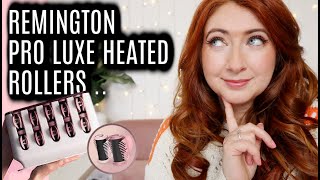 Using the Pro Lux Remington Heated rollers  willow biggs [upl. by Teria]