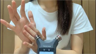 【ASMR】ハンドサウンドと肌のスクラッチング👋🏻💪🏻  Hand sounds and skin scratching [upl. by Everson]