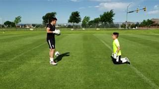 Explosivenesspower extension amp diving Goalkeeper training U13 Extended [upl. by Hubey]