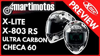 PREVIEW  XLITE X803 RS ULTRA CARBON CARLOS CHECA 60 [upl. by Grati790]