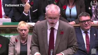 Jeremy Corbyn asks David Cameron same tax credits question SIX times at PMQs – video [upl. by Haram]