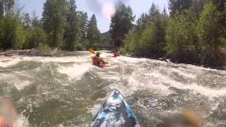 Methow Valley Kayaking Trip July 2012 [upl. by Ahtebat]