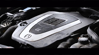 Mercedes CLS W219  35 V6 petrol engine [upl. by Eyar584]