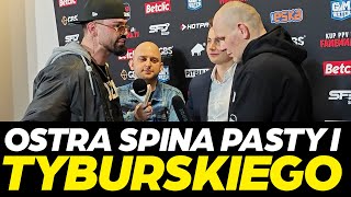 TYBURSKI vs NORMAN PARKE amp PASTERNAK „NIE MACIE JAJ DO WALKI WYCHODZICIE PO WYPŁATĘ” [upl. by Atnad258]