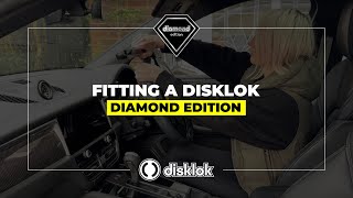 Fitting the Diamond Edition Disklok Steering Wheel Lock [upl. by Tselec]