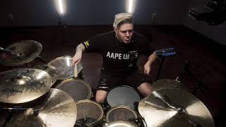 Wage War  quotLowquot  Cody Ash Drum Cover [upl. by Colan144]