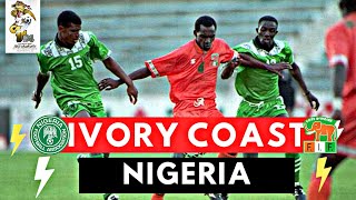 Nigeria vs Ivory Coast 22  42  All Goals amp Highlights  1994 African Cup of Nations [upl. by Cowles100]