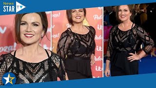 Susanna Reid flashes bra and puts on leggy display in seethrough lace gown at ITV Palooza [upl. by Florance922]