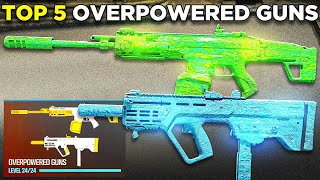 NEW TOP 5 OVERPOWERED GUNS TO USE AFTER UPDATE in MW3 Modern Warfare 3 Best Class Setups [upl. by Donelu]