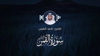 سورة القمر  القارئ  احمد النفيس [upl. by Shotton]