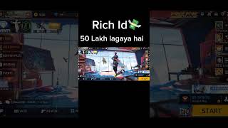 50 lakh Rich id 💸🤑 youtubeshorts freefire ambani [upl. by Nwahsiek]