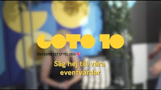 Säg hej till våra eventvärdar  Goto 10 Malmö [upl. by Norihs]