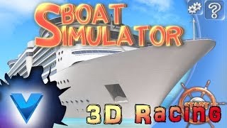 3D Boat Racing Simulator Game by Vasco Games [upl. by Baruch]