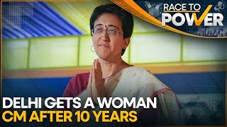 Delhi New CM Atishi Set To Become Delhis Youngest Chief Minister  Race To Power  WION [upl. by Mcgregor909]