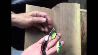 Spinnerbait replacement blade clevis Do It Yourself [upl. by Ytineres]