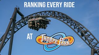 Ranking EVERY Thorpe Park Ride  2024 Excluding Hyperia [upl. by Vardon]