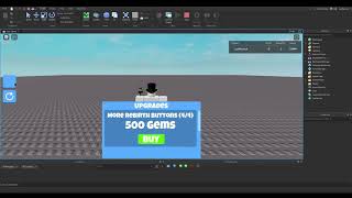 Advanced rebirth system  Roblox Studio [upl. by Choong]