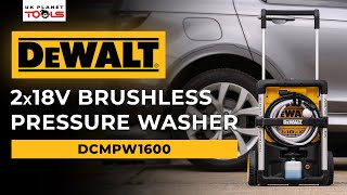 Brand New DeWalt 2 x 18V XR Pressure Washer DCMPW1600 [upl. by Ecinerev]