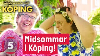 Köping gänget firar midsommar  Välkommen till Köping  Kanal 5 Sverige [upl. by Resneps]