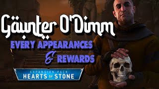 Gaunter ODimm Master Mirrior  Every Appearances And Rewards [upl. by Alracal]