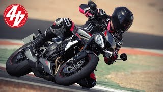 2020 Triumph Street Triple RS  Road  Track Review [upl. by Nonad654]