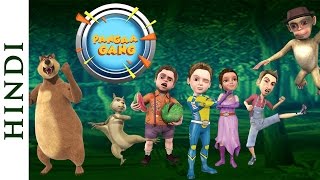 Pangaa Gang Hindi  Animated Full Length Movie for Children  HD [upl. by Christianson820]