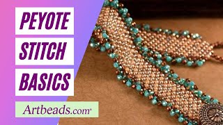 Peyote Stitch Basics [upl. by Lafleur]